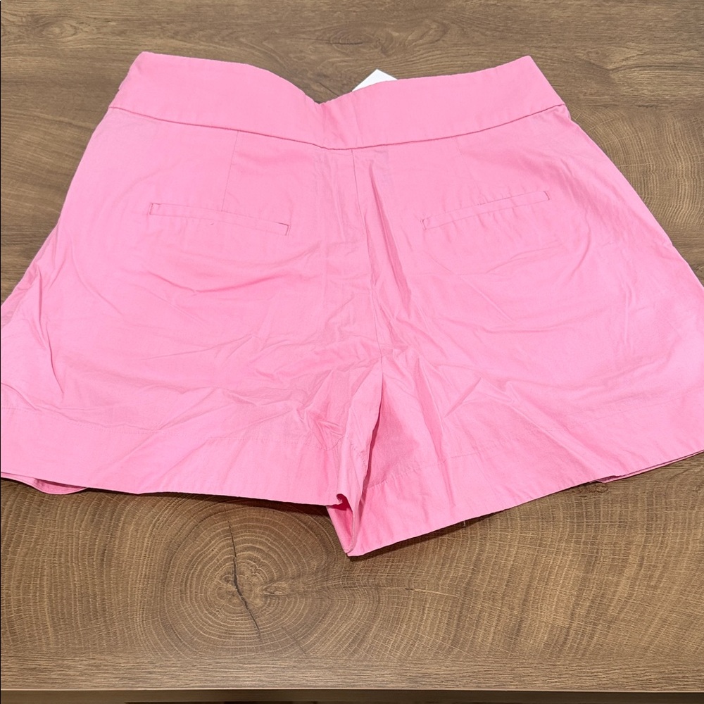 J. Crew Pink High-Rise Tie-Waist Shorts - Picture 5 of 5